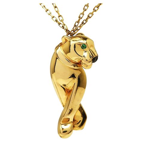 cartier tiger necklace|luxury panther necklace.